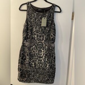 NWT Stunning All Saints Beaded Dress